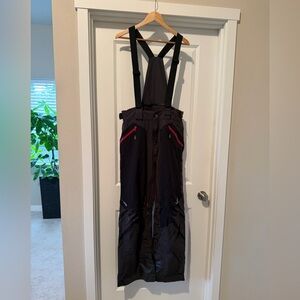 Helly Hansen Men's Black Pants with Red Details